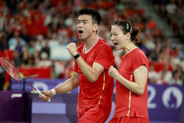 “雅思”全零封夺国羽奥运混双第5金 弥补东京遗憾